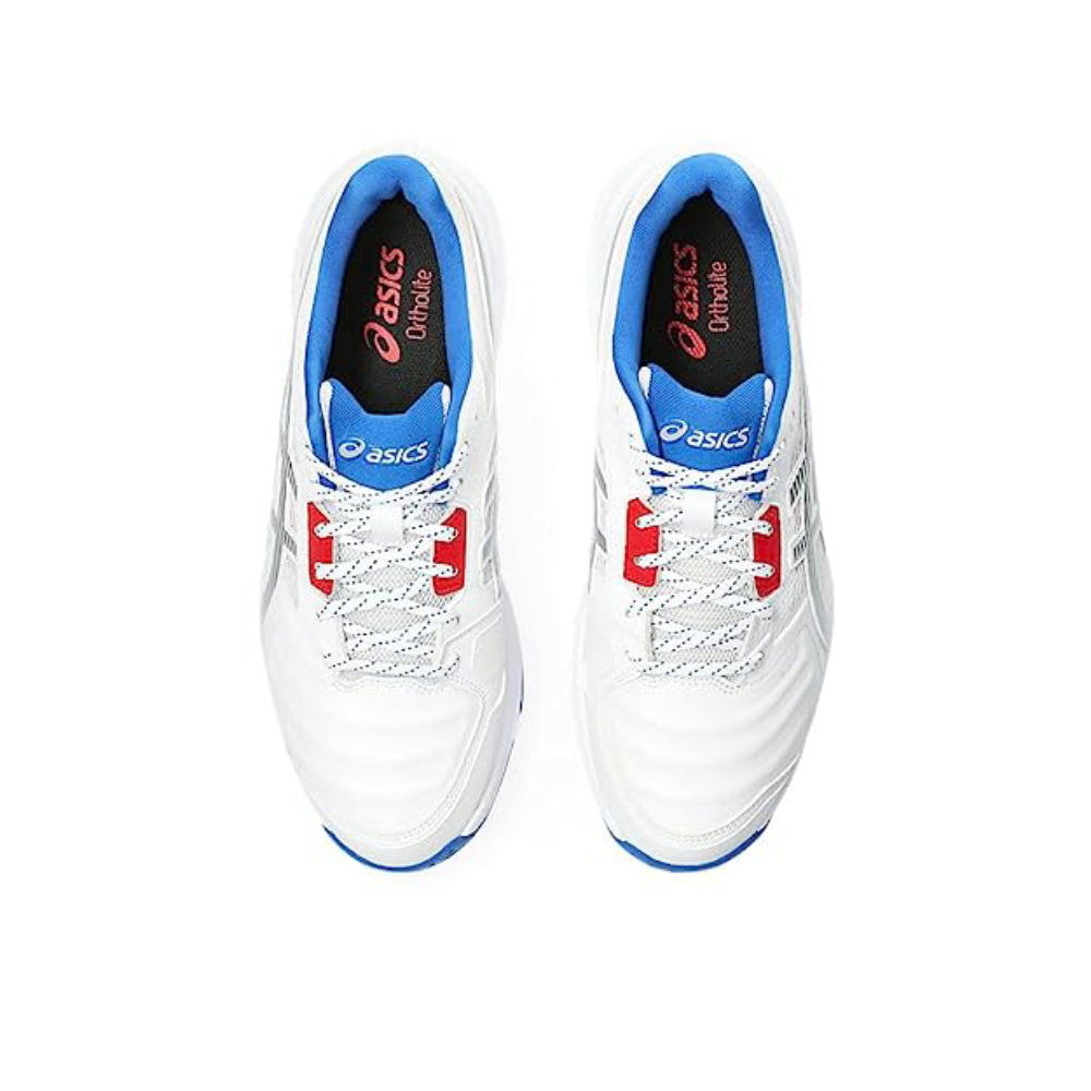 ASICS Gel-Gully 7 Cricket Shoe (White/Pure Silver)