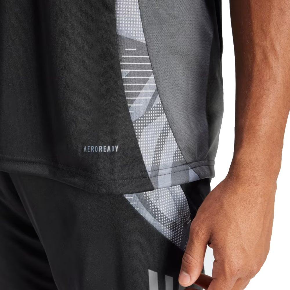 Adidas Tiro 24 Competition Training Jersey (Black/Team Dark Grey)