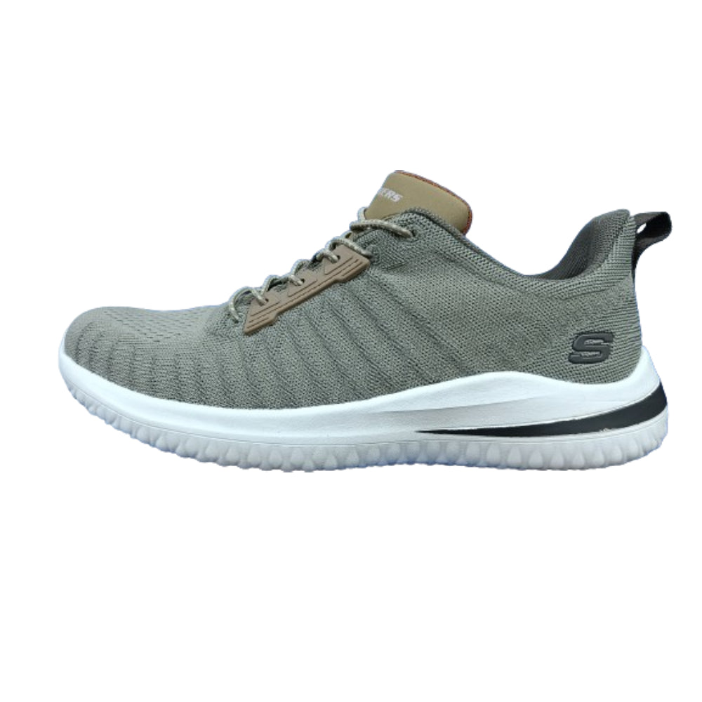 SKECHERS Delson 3.0 Running Shoe (Khaki)