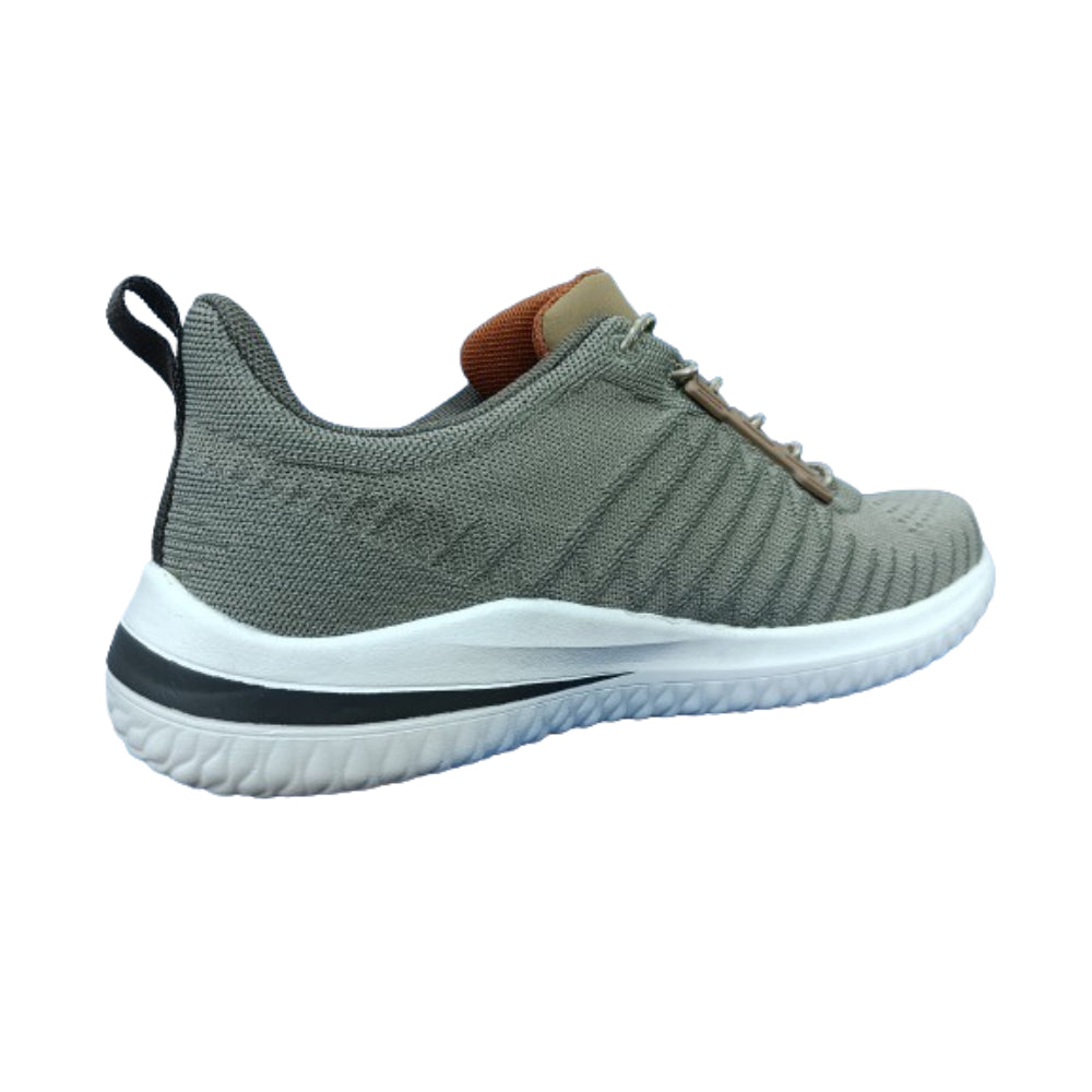 SKECHERS Delson 3.0 Running Shoe (Khaki)
