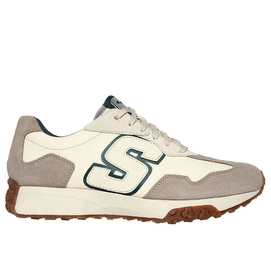 SKECHERS Men's Upper Cut Neo Jogger - Lantis Casual Shoe (Off White)