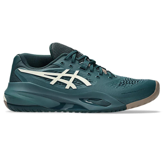 ASICS Gel-Resolution X Tennis Shoe (Saxon Green/Birch)