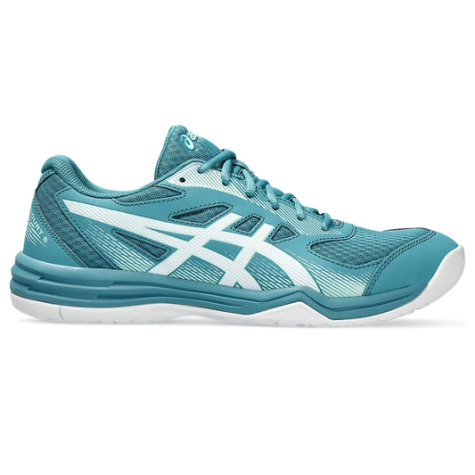 ASICS Upcourt 5 Badminton Shoe (Blue Teal/White)