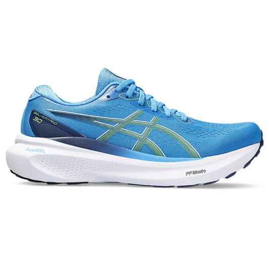 ASICS Gel-Kayano 30 Running Shoe (Water Scape/Electric Lime)
