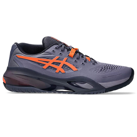 ASICS Gel-Resolution X Tennis Shoe (Greyish Purple/Nova Orange)