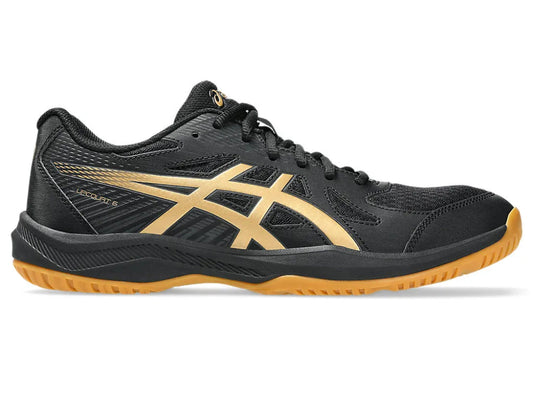 ASICS Upcourt 6 Badminton Shoe (Black/Pure Gold)