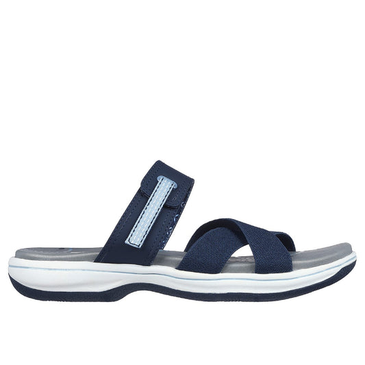 SKECHERS Bayshore Take It Easy Sandal (Navy)