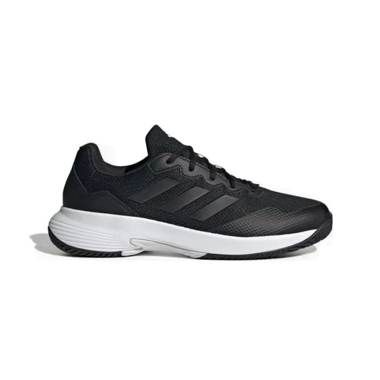 Adidas Game Court 2 Tennis Shoe (Core Black/Core Black/Grey Four)
