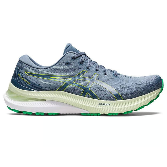 ASICS Gel-Kayano 29 Running Shoe (Steel Blue/Lime Zest)