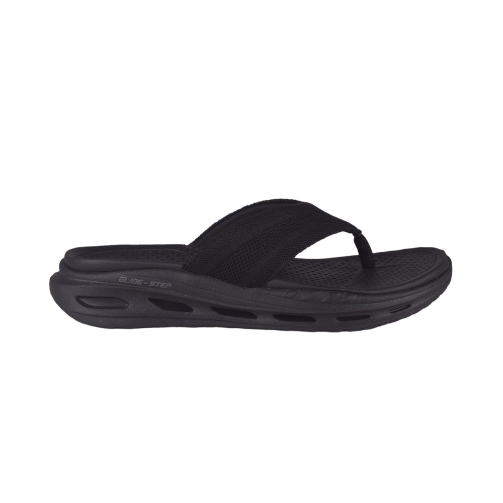 SKECHERS Men's Orvan SD-Dorsin Slippers (Black)