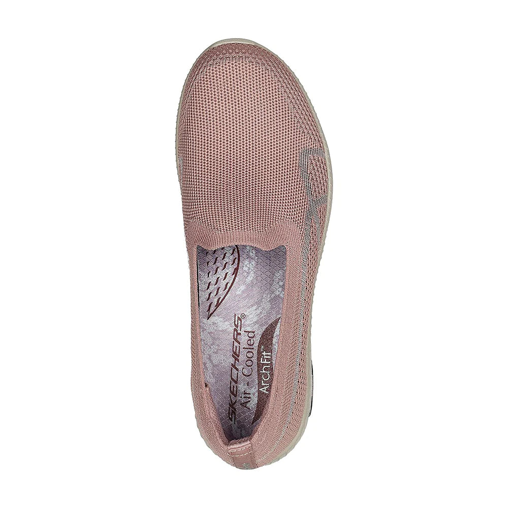 SKECHERS Women's Arch Fit Flex-What's New Shoe (Rose)