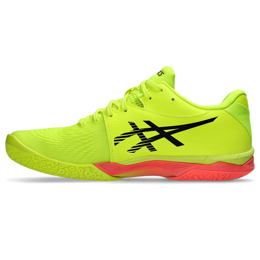ASICS Men's Court Control FF3 Paris Badminton Shoe (Safety Yellow/Black)