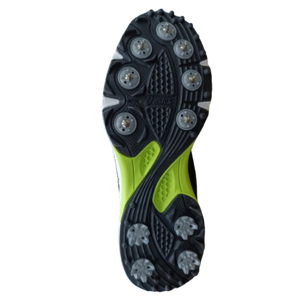 ASICS Gel-Gully 7 Cricket Shoe (White/Safety Yellow)