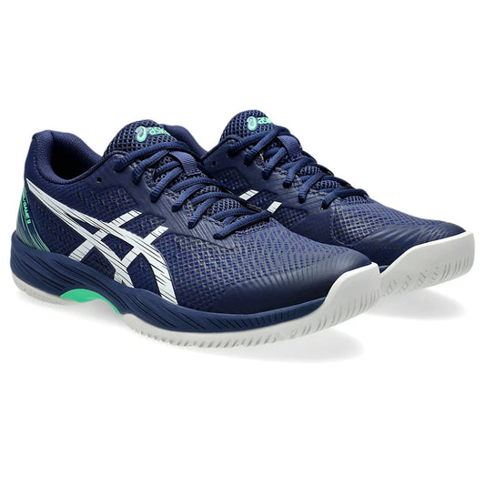 ASICS Gel-Game 9 Tennis Shoe (Blue Expanse/White)
