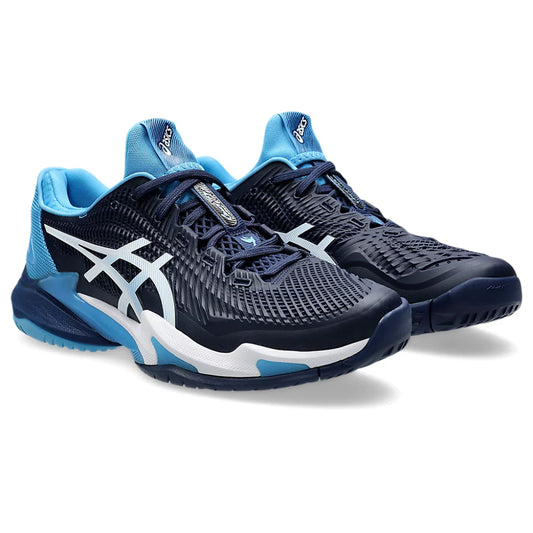 ASICS Court FF 3 Novak Tennis Shoe (Blue Expanse/White)
