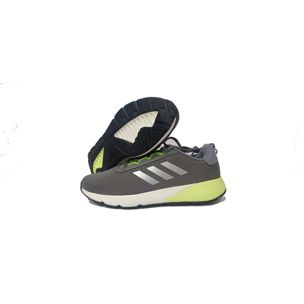 Adidas Dashcore Running Shoe (Iron/Lucid Lemon/Grey/Silver)