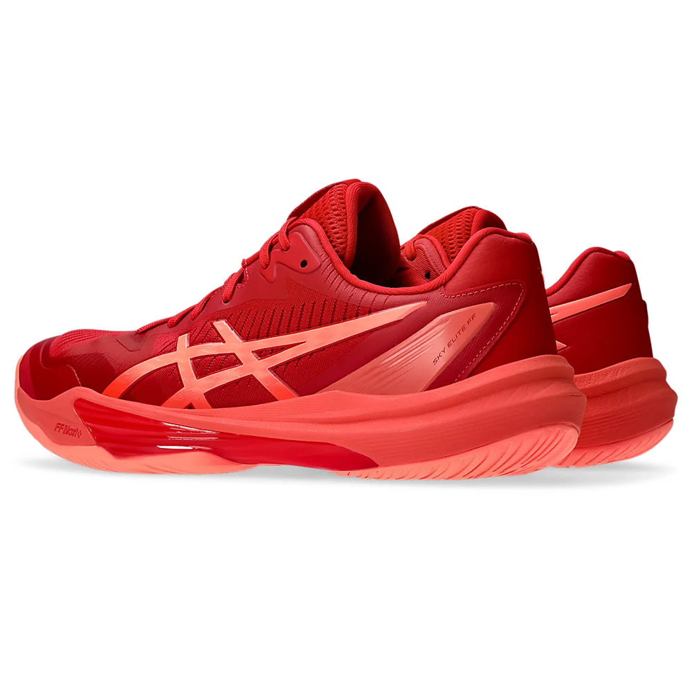 ASICS Sky Elite FF 3 Badminton Shoe (Speed Red/Sun Coral)