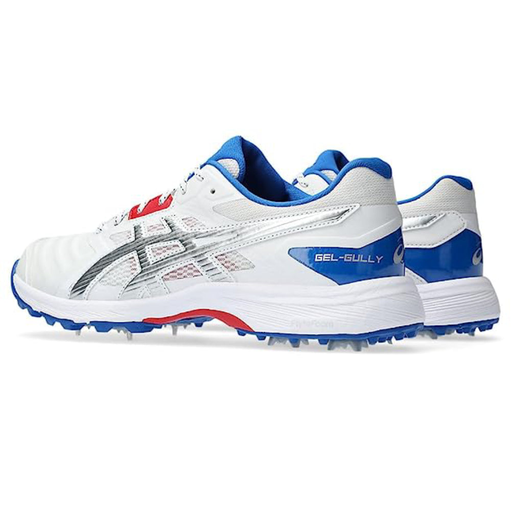 ASICS Gel-Gully 7 Cricket Shoe (White/Pure Silver)
