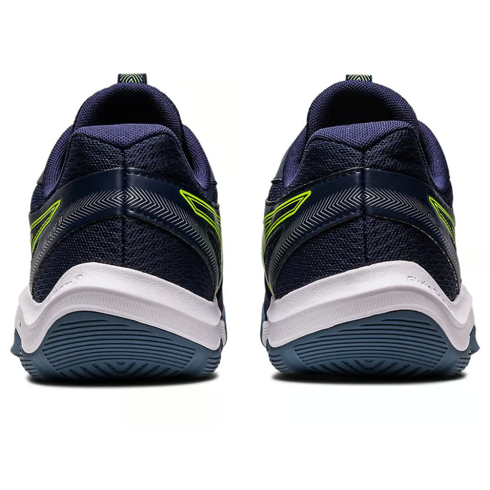 ASICS Men's Gel-Blade 8 Badminton Shoe (Midnight/Hazard Green)