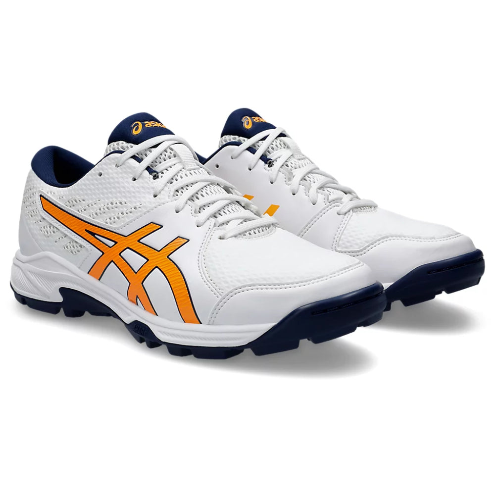 ASICS Gel-Peake 2 Cricket Shoe (White/Stadium Orange)