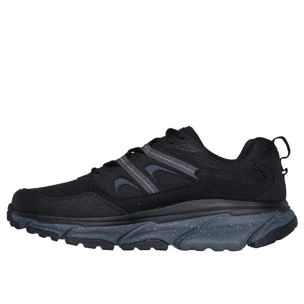 SKECHERS D-Lux Journey Outdoor Shoe (Black/Charcoal)