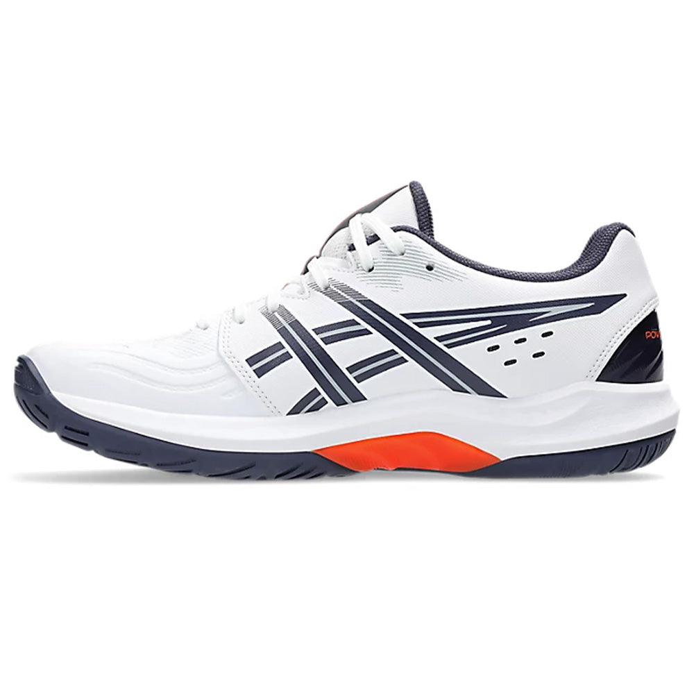 ASICS Powerbreak FF Badminton Shoe (White/Nova Orange)