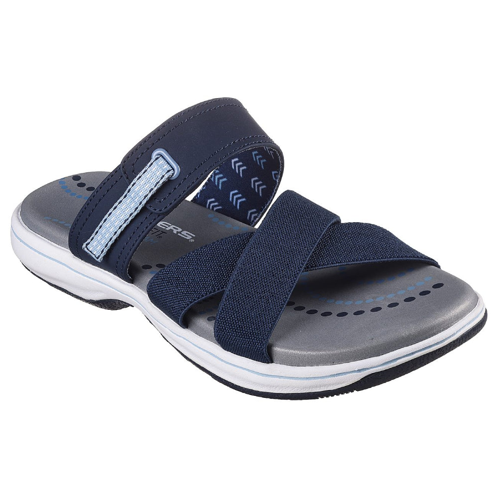 SKECHERS Bayshore Take It Easy Sandal (Navy)