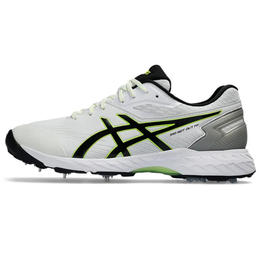 ASICS Men's 350 Not Out FF Cricket Shoe (White/Black)