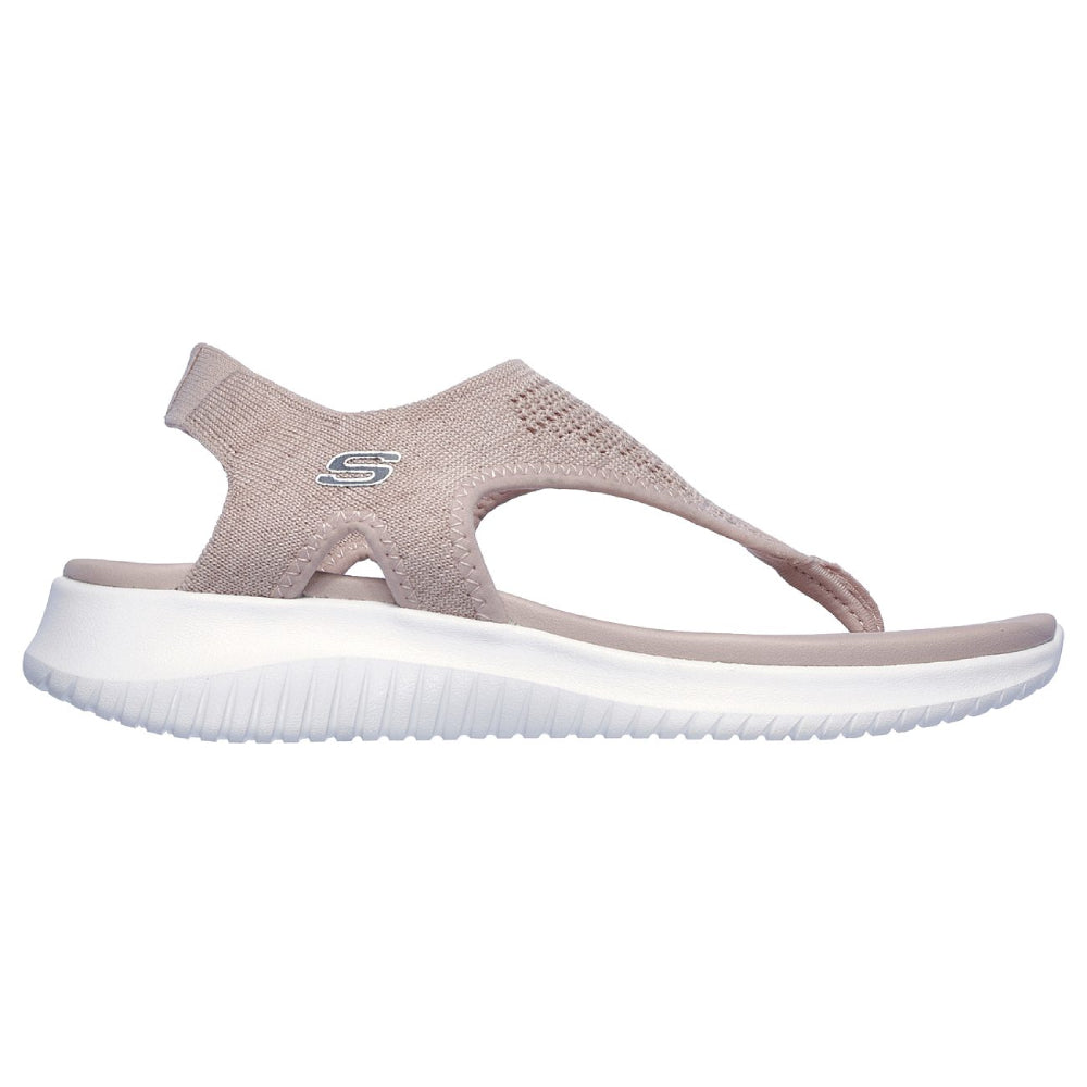 SKECHERS Ultra Flex Spring Motion sandal (Blush)