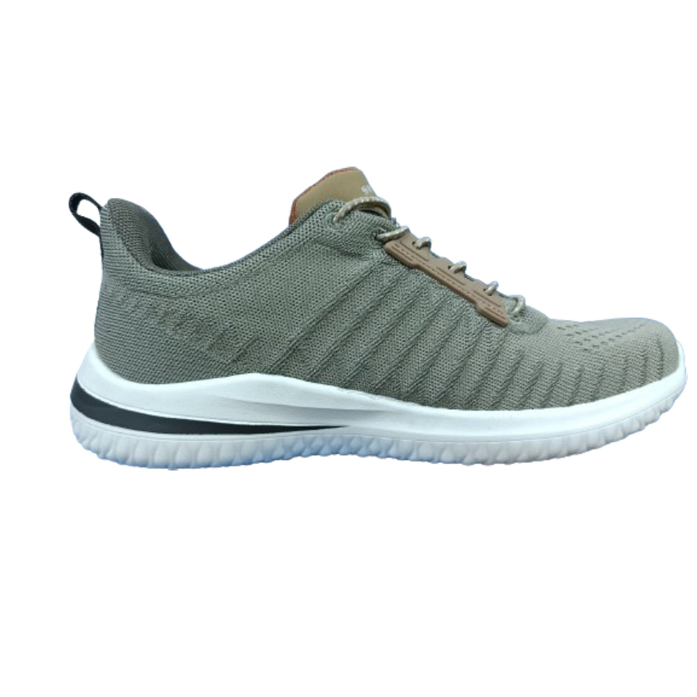 SKECHERS Delson 3.0 Running Shoe (Khaki)